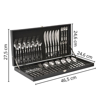 Set De Servicio Cuchilleria 42 Piezas Barcelona Vitta