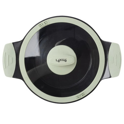 Olla 20 Cm Con Tapa Antiadherente Lekue