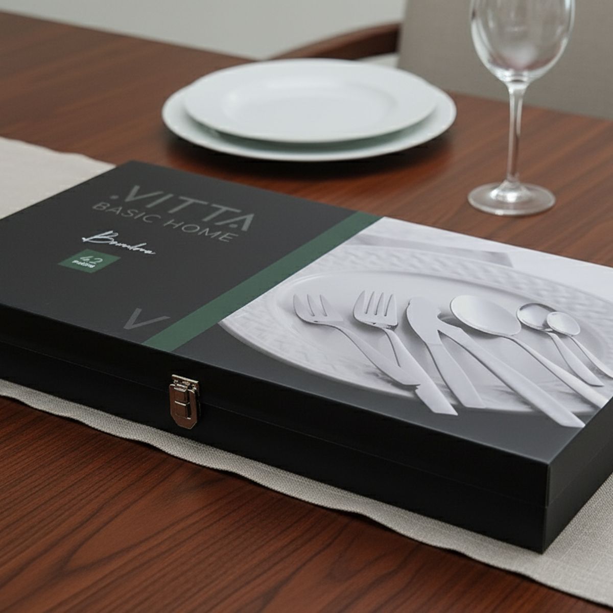 Set De Servicio Cuchilleria 42 Piezas Barcelona Vitta