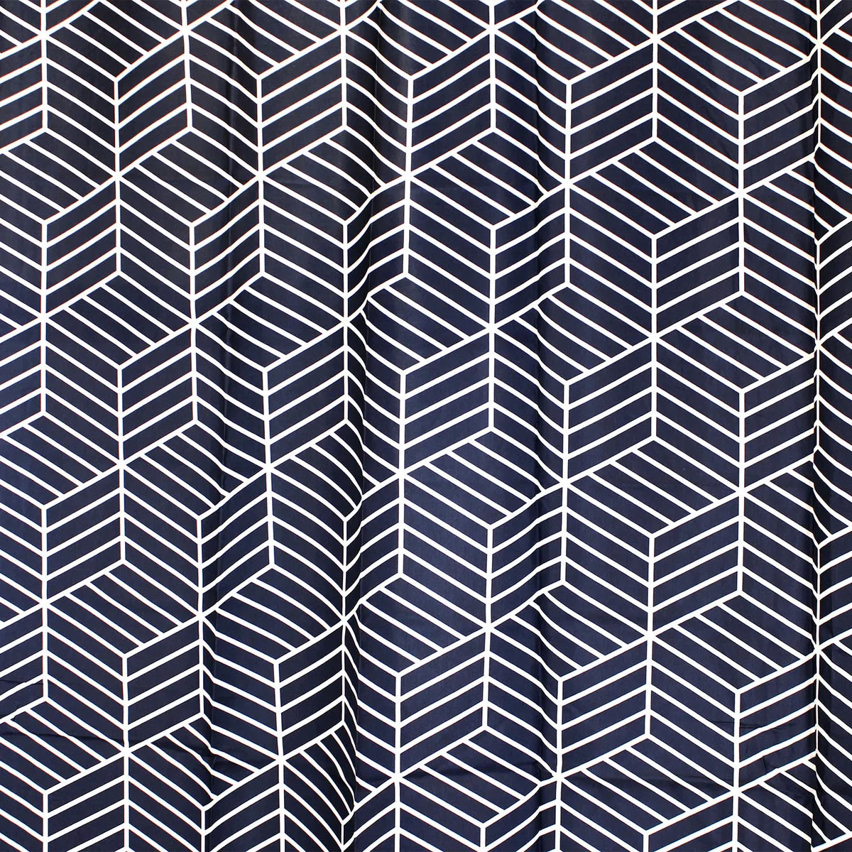 Cortina para baño Nautica Home  azul marino