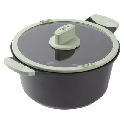 Olla 24 Cm Con Tapa Antiadherente Lekue