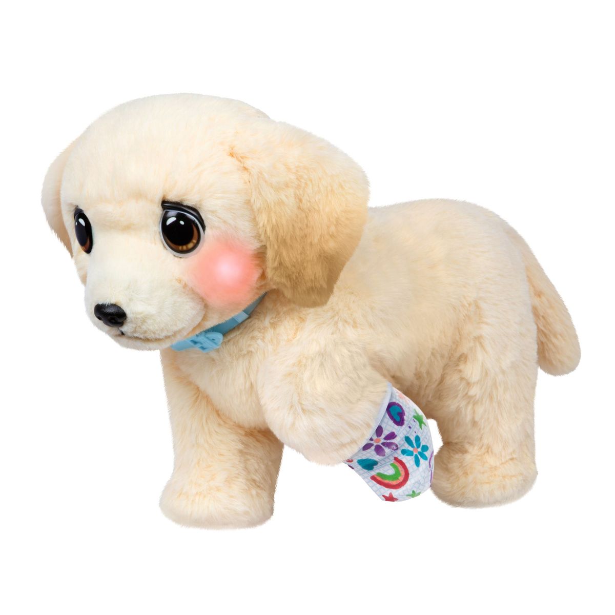 Cachorro Interactivo Little Live Pets Ouchies: Cooper el Perrito Labrador Retriever