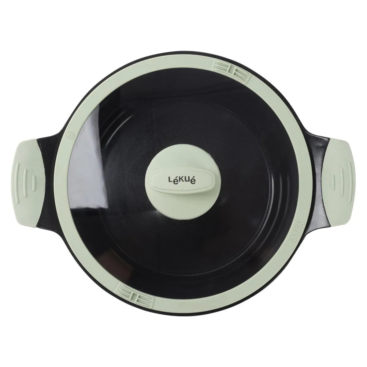 Olla 24 Cm Con Tapa Antiadherente Lekue