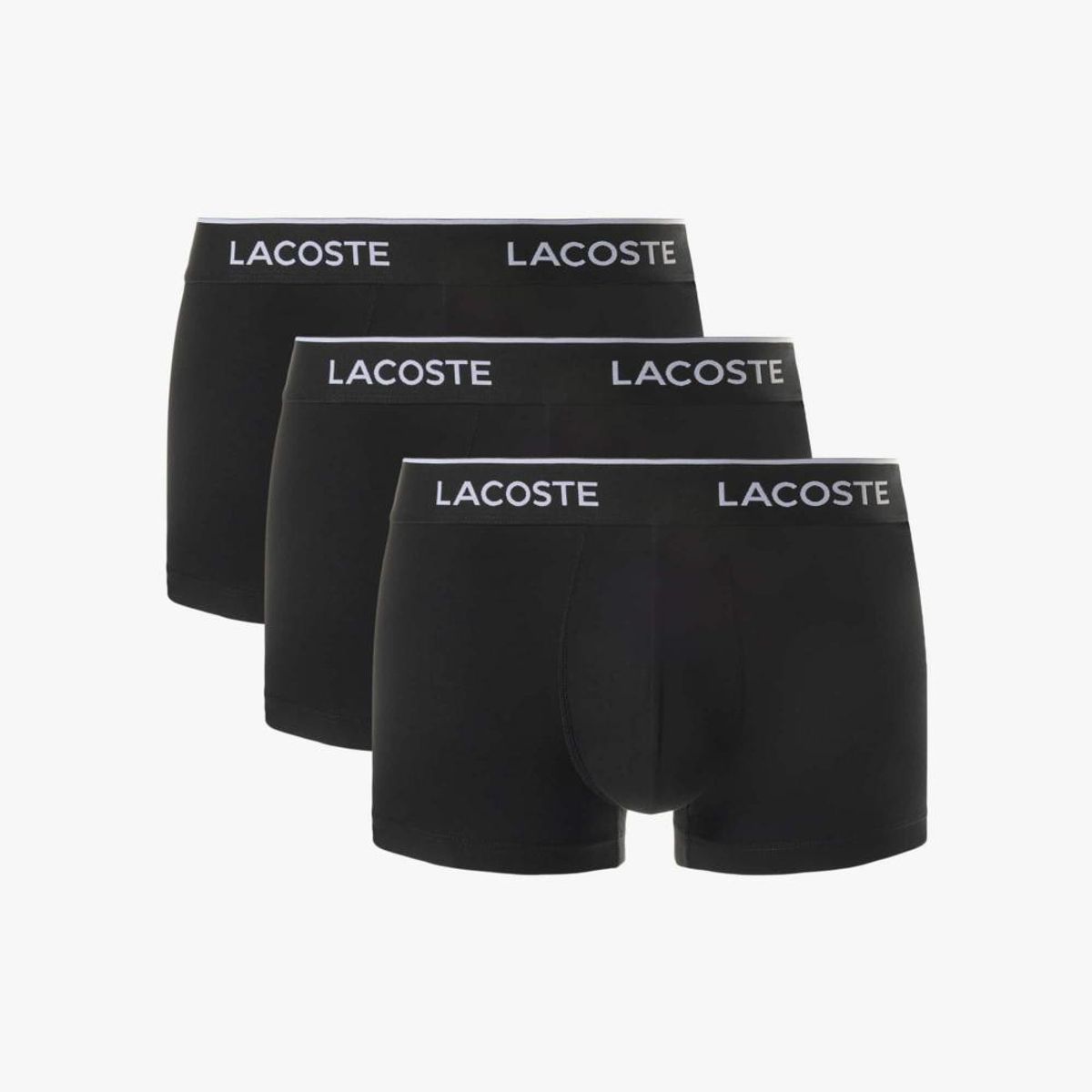 Tripack Boxers Hombre Algodón Negro