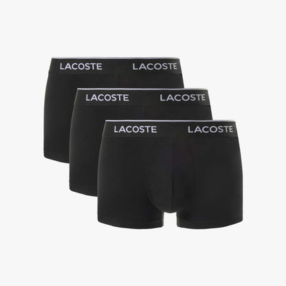 Tripack Boxers Hombre Algodón Negro