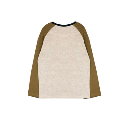 Polera Niño Natural Way Of Life Gris Melange