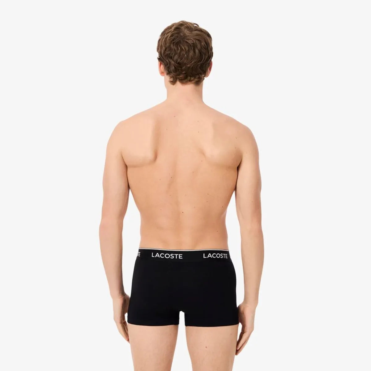 Tripack Boxers Hombre Algodón Negro