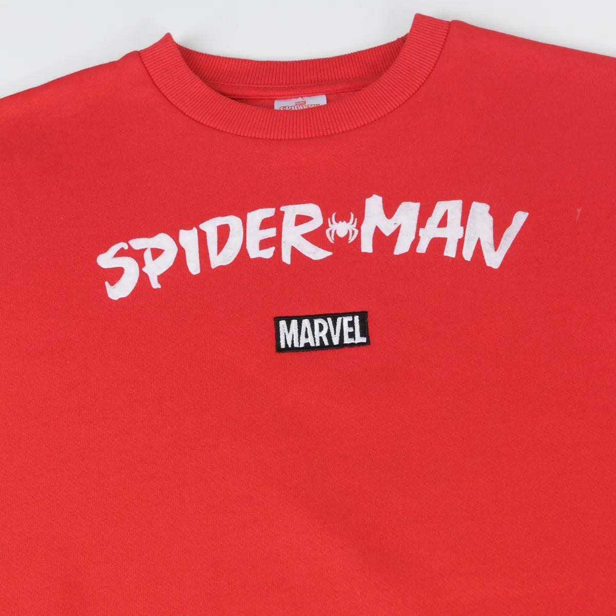 Polerón Cerrado Niño Spiderman Back Print Rojo