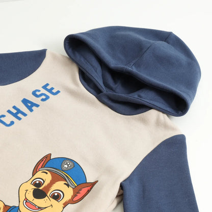 Polerón Cerrado Niño Hoodie Chase Beige