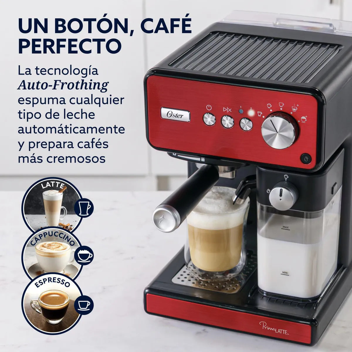 Cafetera Oster Roja