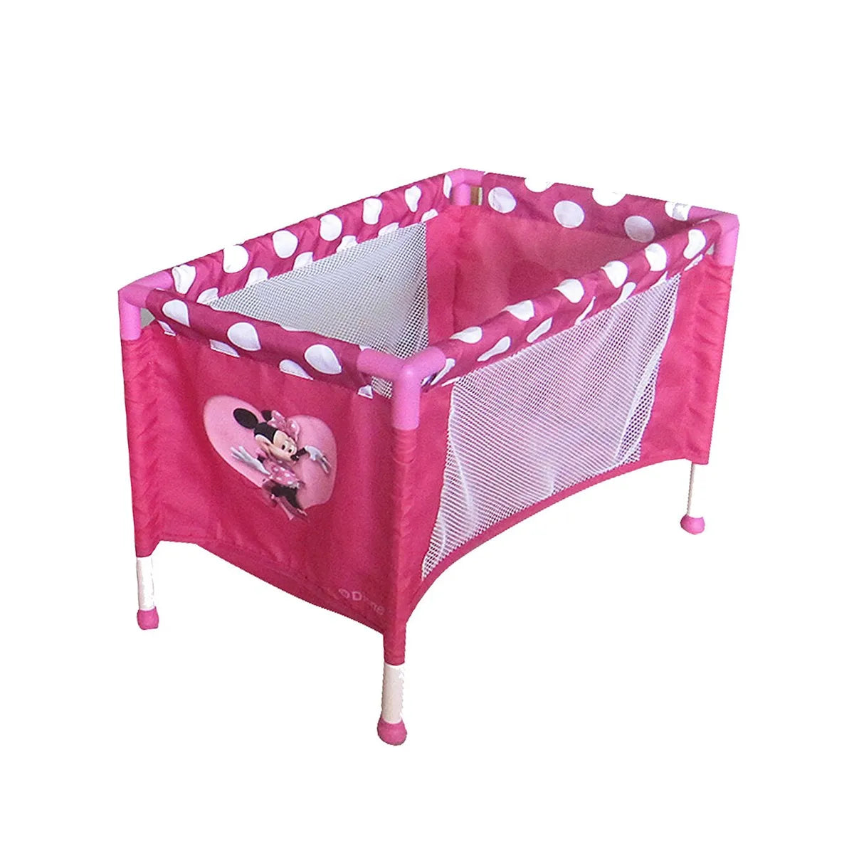 Coche de Juguete para Muñeca + Cuna Minnie Disney