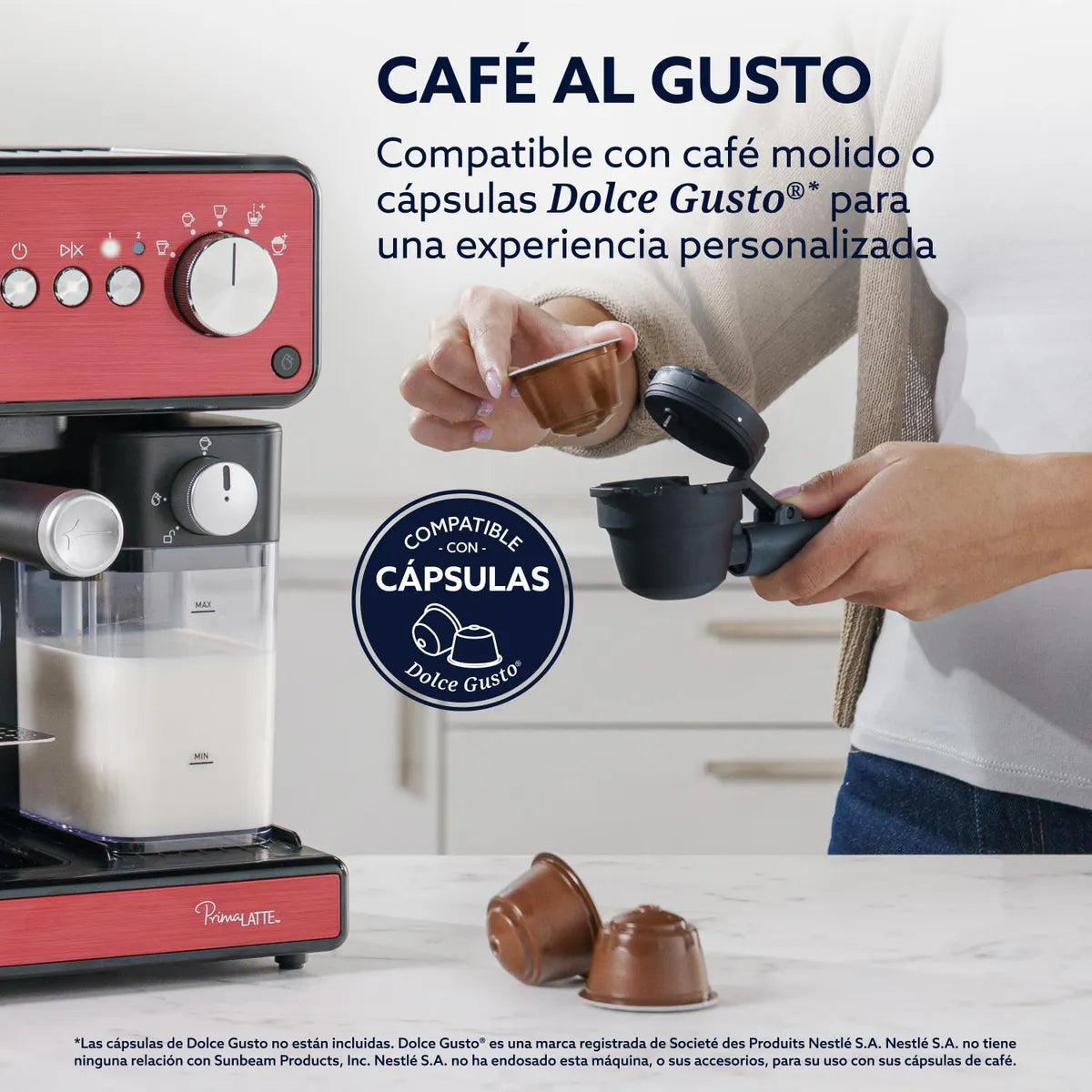 Cafetera Oster Roja