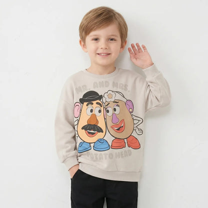Polerón Cerrado Niña Mr & Mrs Potato Toy Story Beige