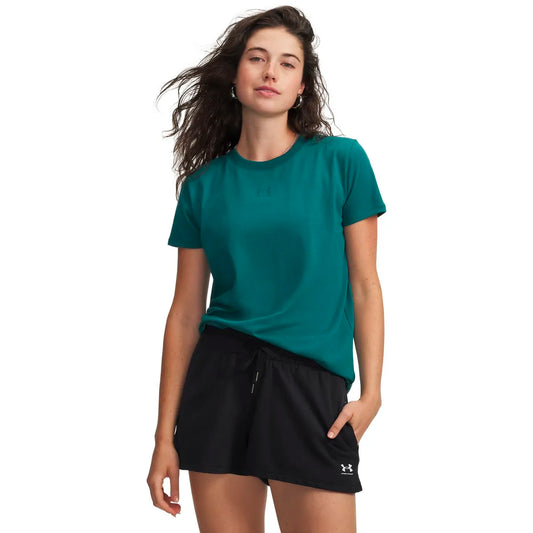 Polera Mujer Manga Corta Lifestyle Verde