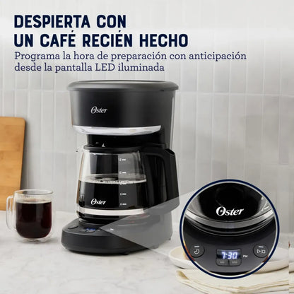 Cafetera Oster Programable 12 Tazas