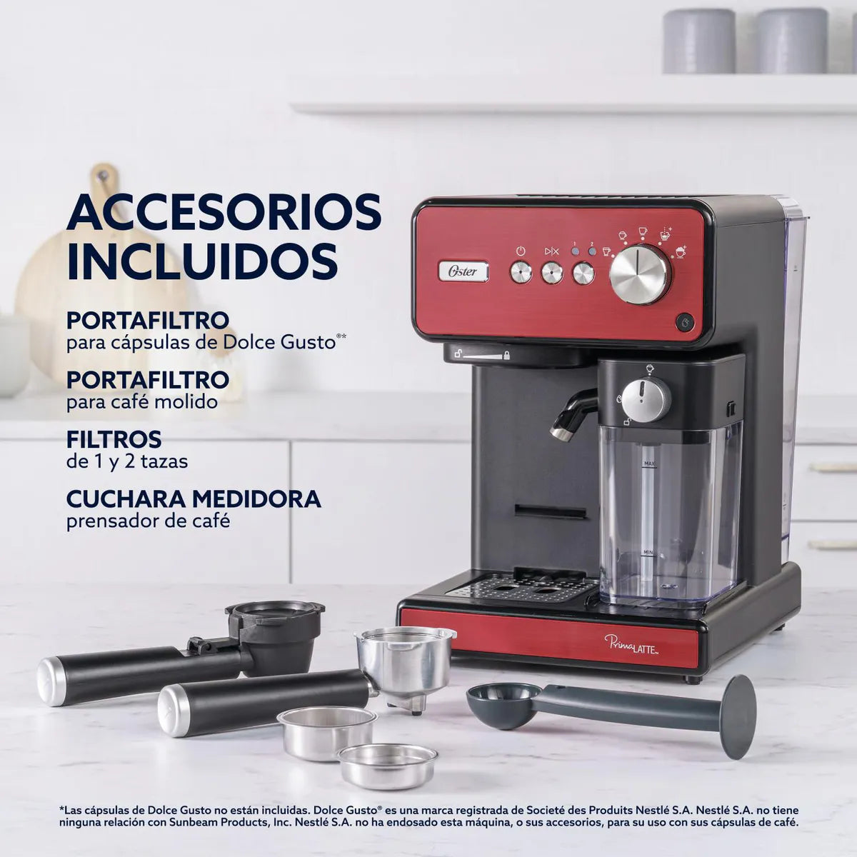 Cafetera Oster Roja