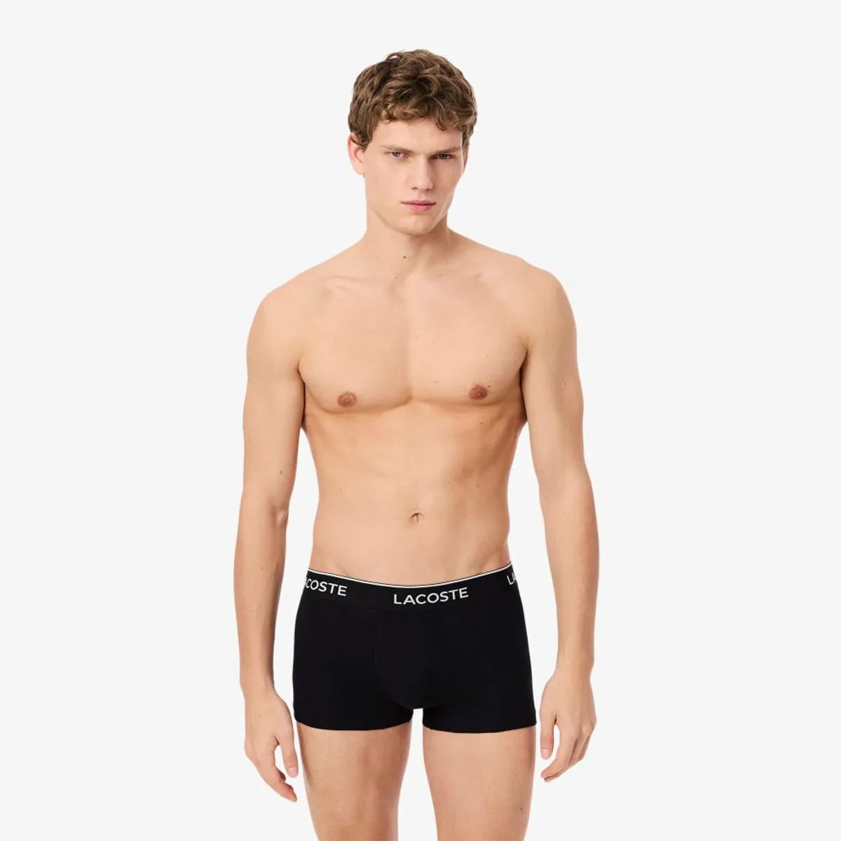 Tripack Boxers Hombre Algodón Negro