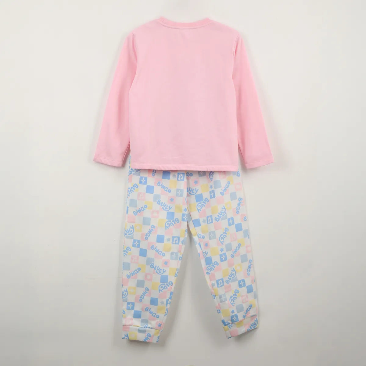 Pijama Manga Larga Niña Shake It Rosado