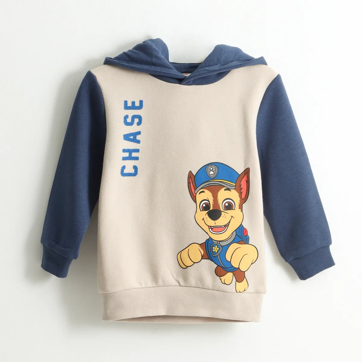 Polerón Cerrado Niño Hoodie Chase Beige