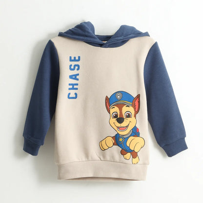 Polerón Cerrado Niño Hoodie Chase Beige