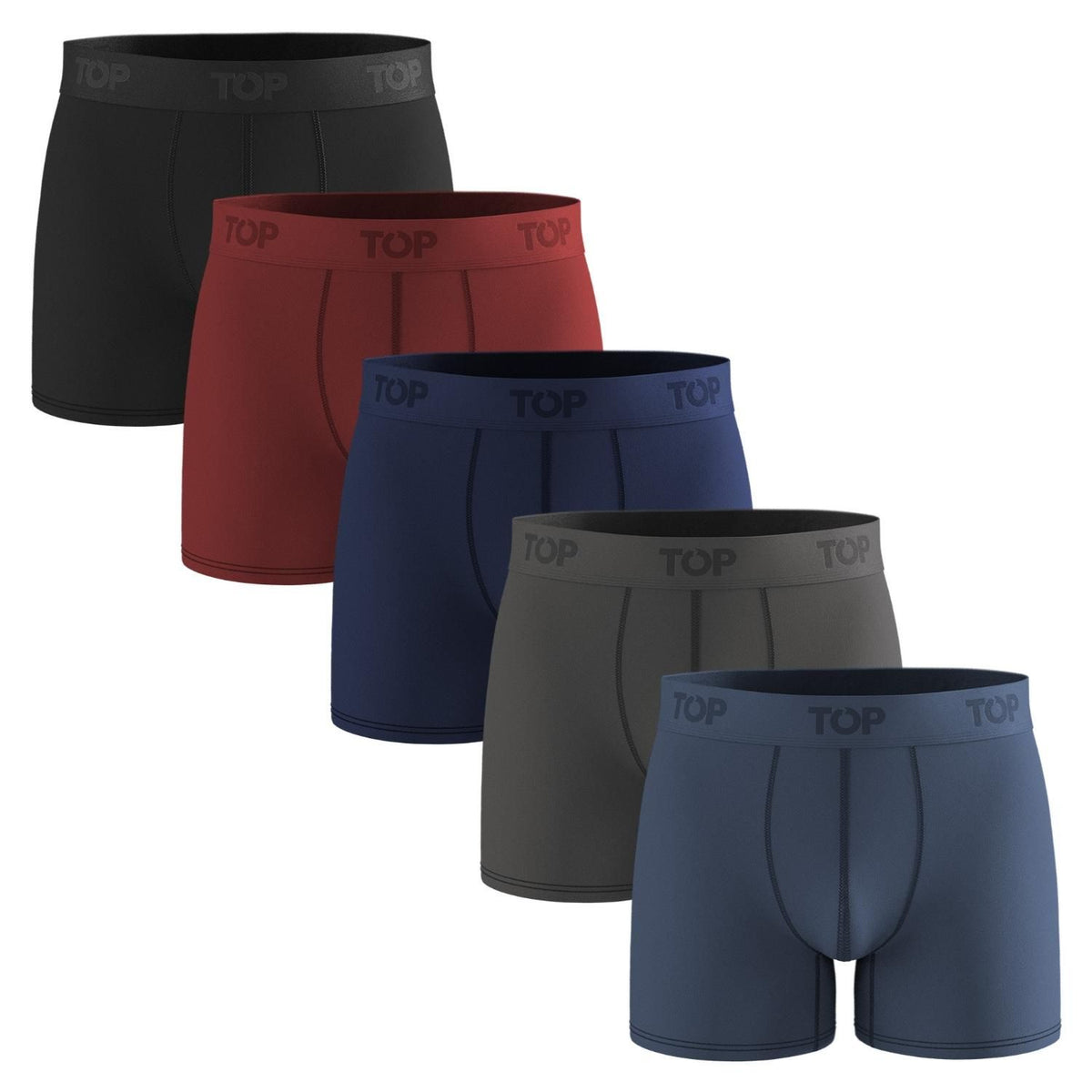 Pack De 5 Boxers Hombre Algodón C12