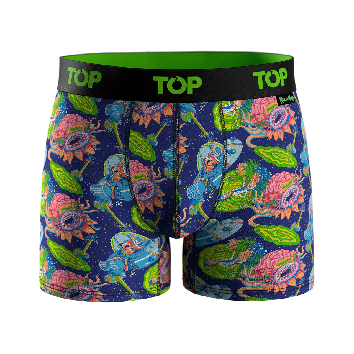Tripack Bóxer Hombre Medio Algodón Rick and Morty C1