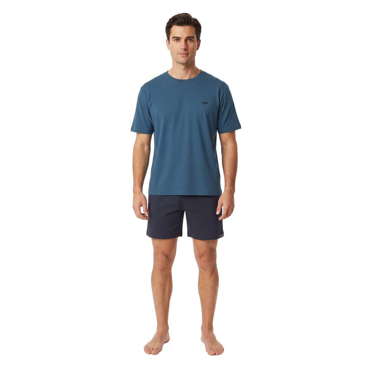 Pijama Corto Hombre Verano Algodón