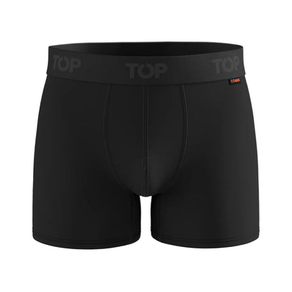Tripack Bóxer Hombre  Medio Algodón Cobre C7