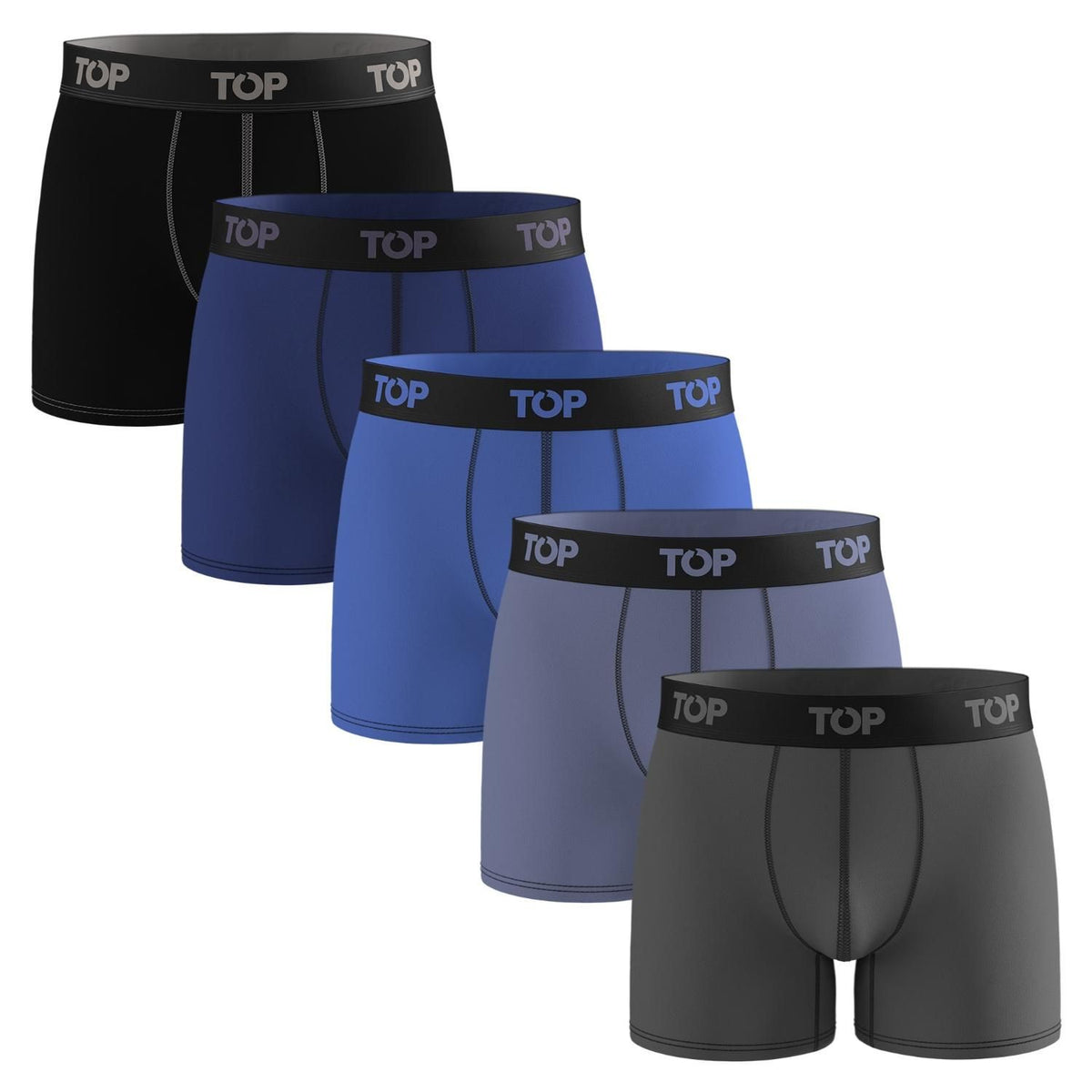 Pack 5 Boxers hombre  Medios
