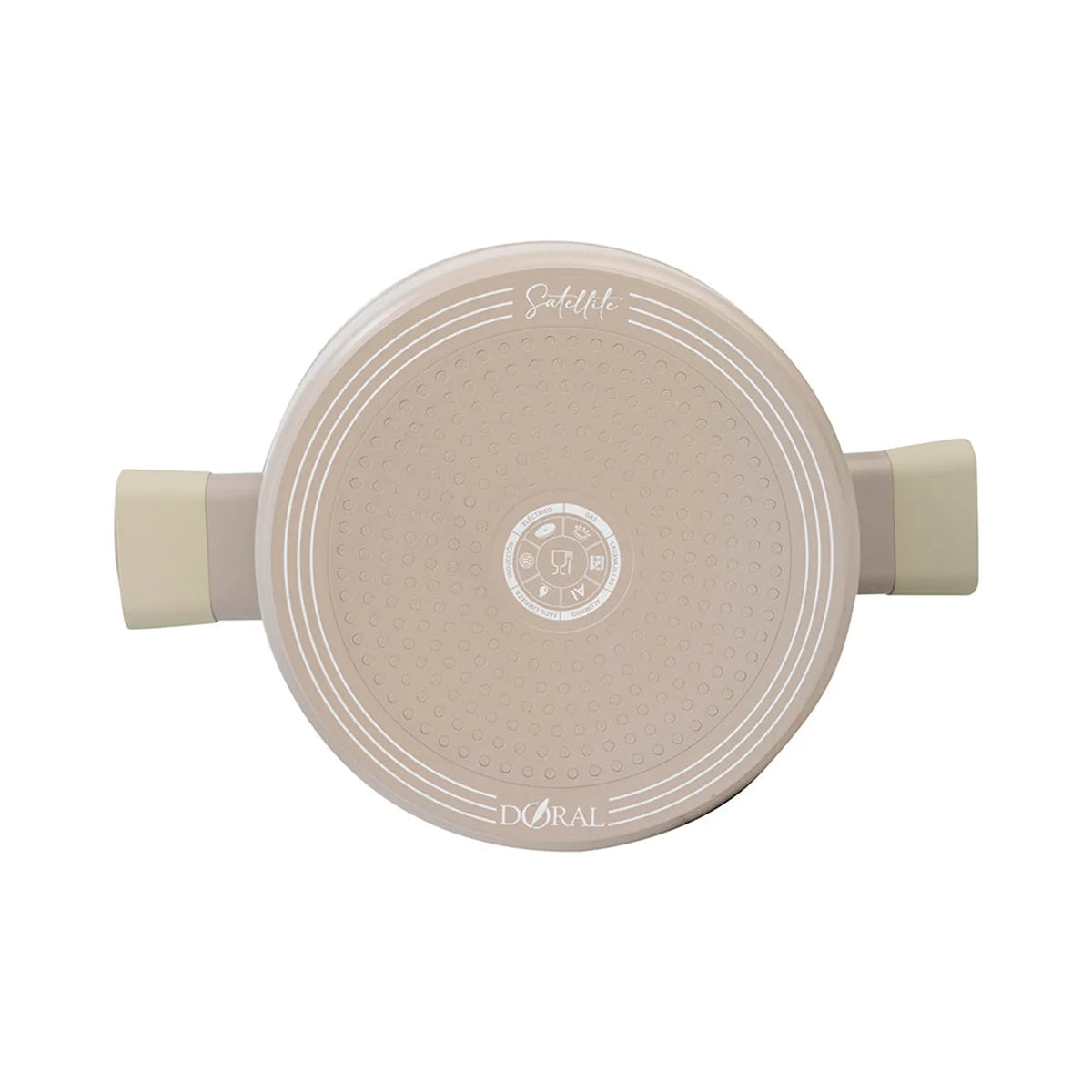 Olla Presion Cast de 26 cm Marfil Doral