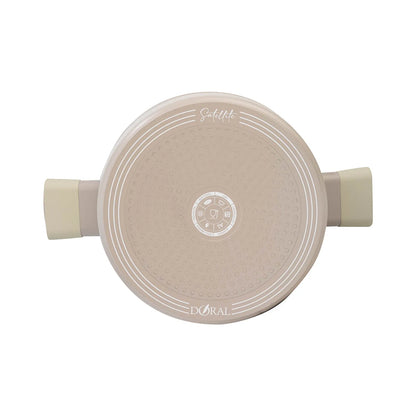 Olla Presion Cast de 26 cm Marfil Doral