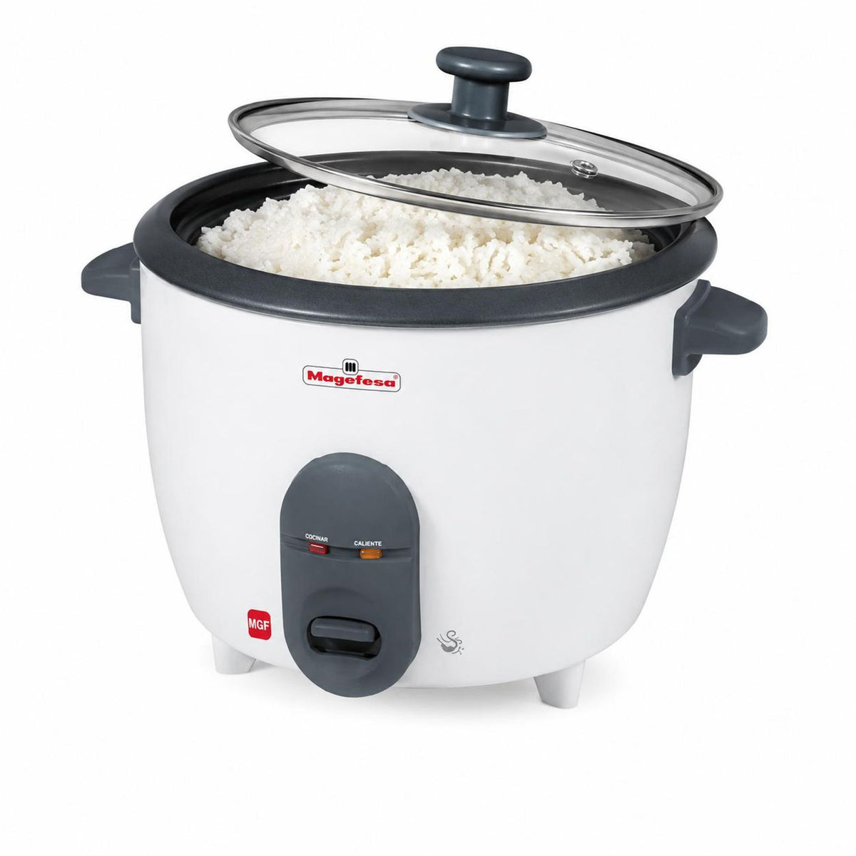 Olla Arrocera Eléctrica Magefesa 1.5 Litros MGF3723 blanca