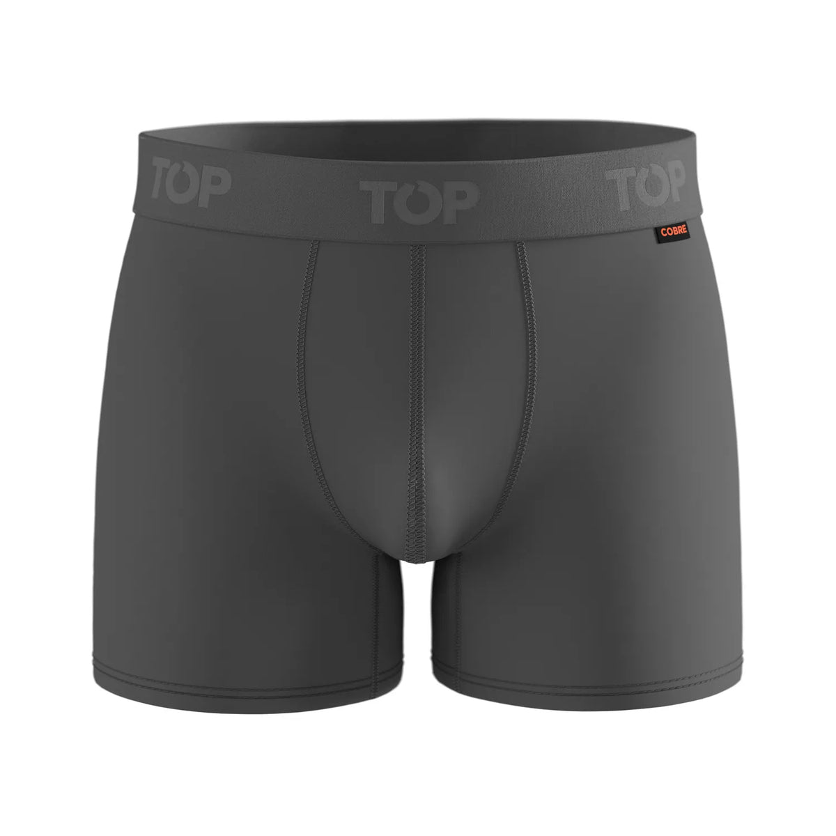 Tripack Bóxer Hombre  Medio Algodón Cobre C7