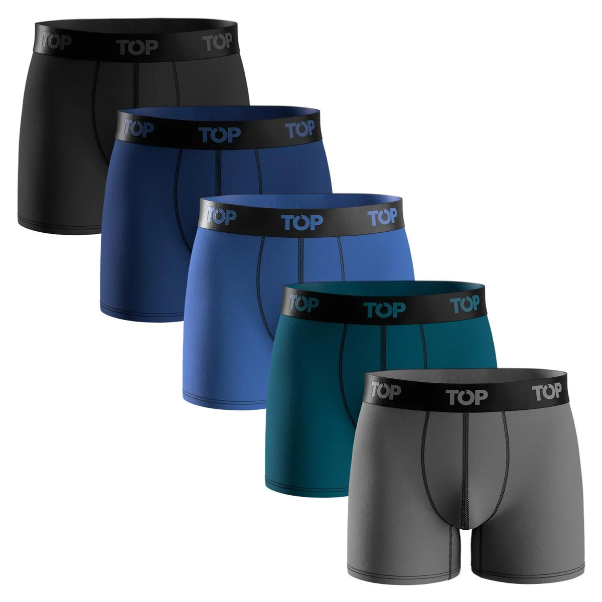 Pack De 5 Boxers Hombre Algodón Hombre C10