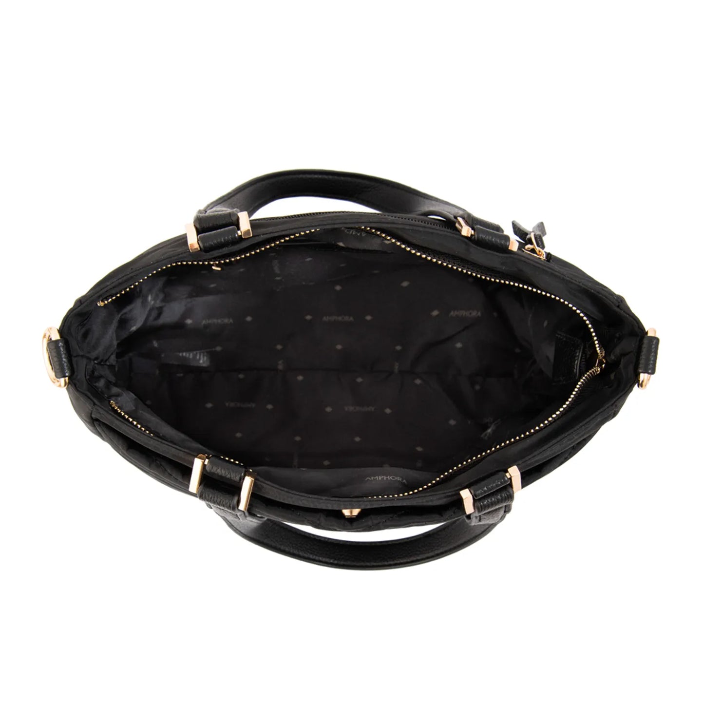 Cartera Dos Asas filomena mediana negro especial