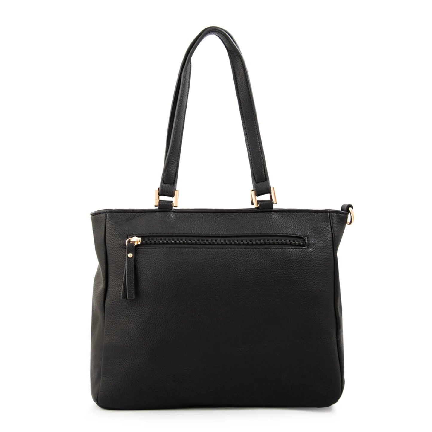 Cartera Mujer Dos Asas Filomena Mediana Negro