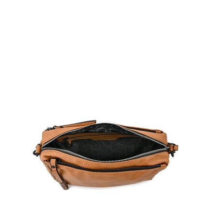 Cartera Mujer Bandolera Pequeña Stefi Camel