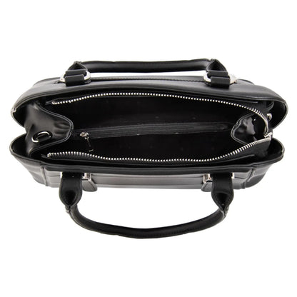 Cartera Mujer Dos Asas Sun Mediana Negro