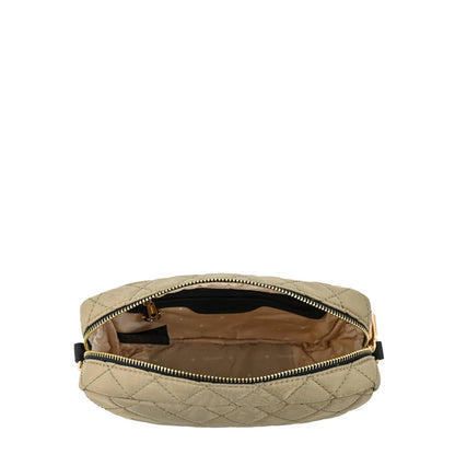 Cartera Mujer Bandolera Mediana Bugi Taupe