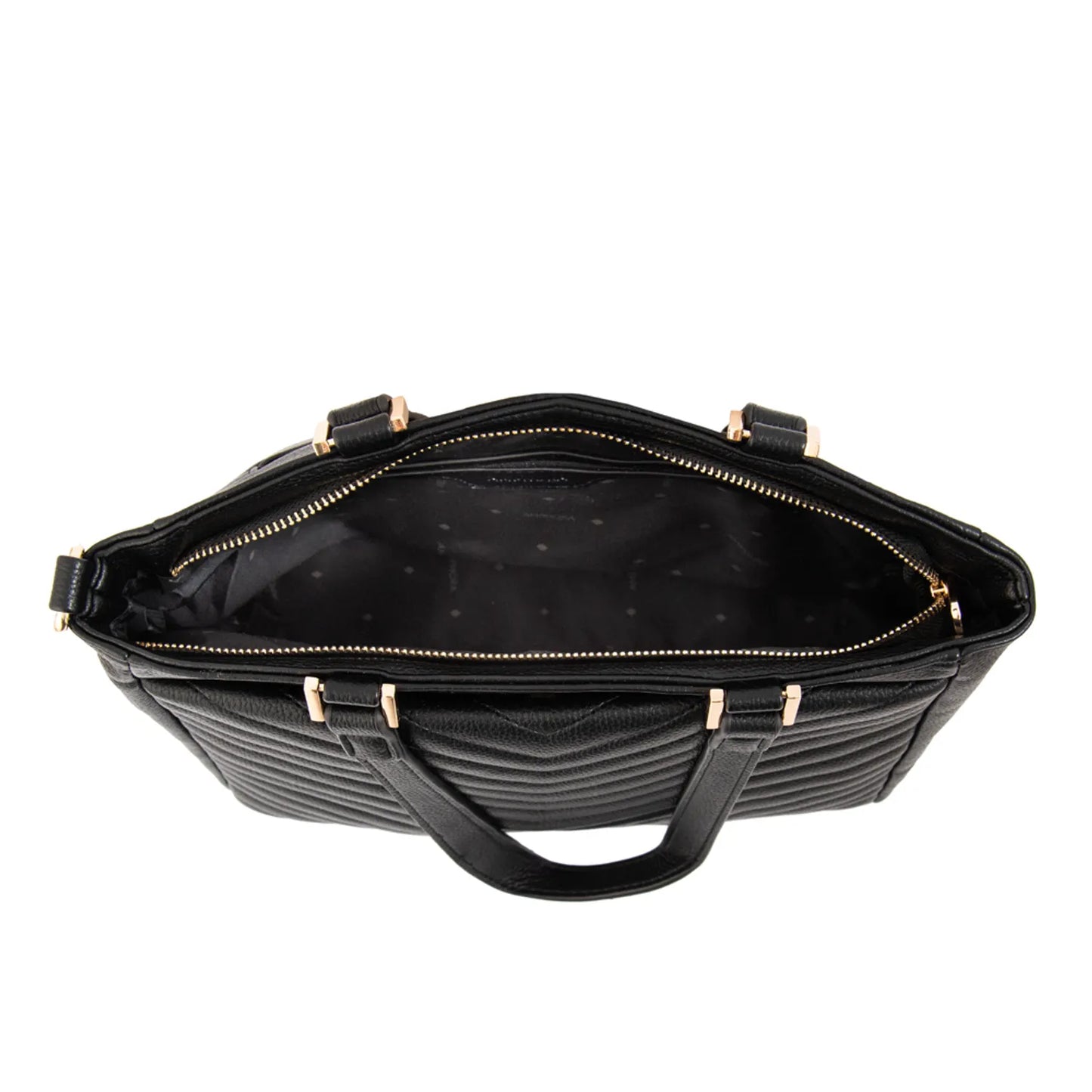 Cartera Mujer Dos Asas Filomena Mediana Negro