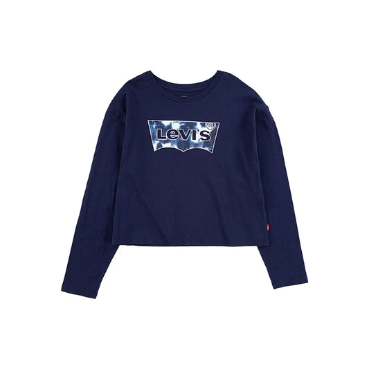 polera-niña-manga-larga-cropp-azul