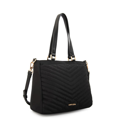 Cartera Dos Asas filomena mediana negro especial