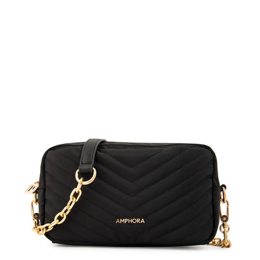 Cartera Mujer Bandolera Filomena Pequeña Negro Especial