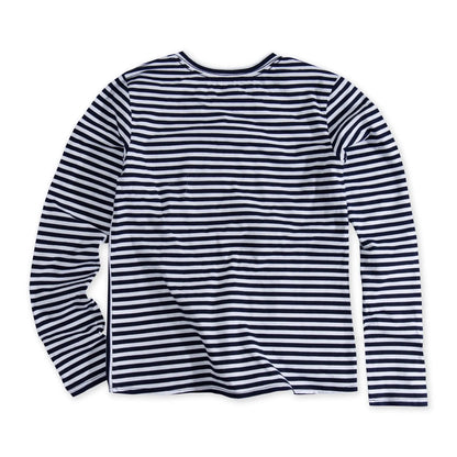 polera-niña-manga-corta-rayas