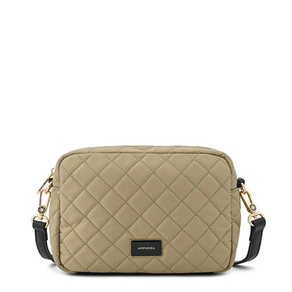 Cartera Mujer Bandolera Mediana Bugi Taupe