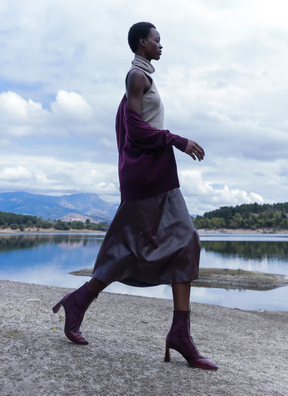 Botín Mujer atlanta Vino