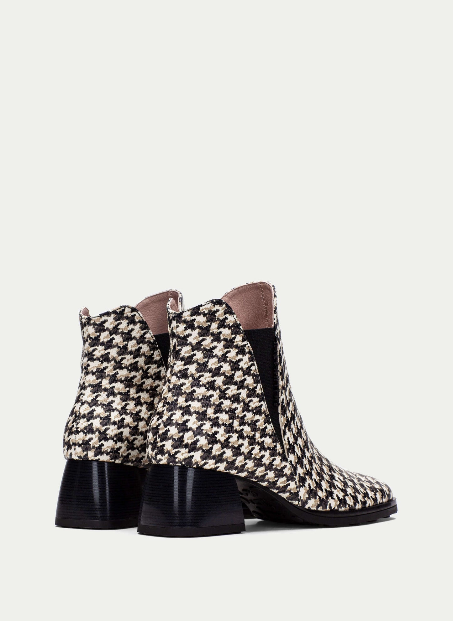 Botín Mujer marsella blanco negro