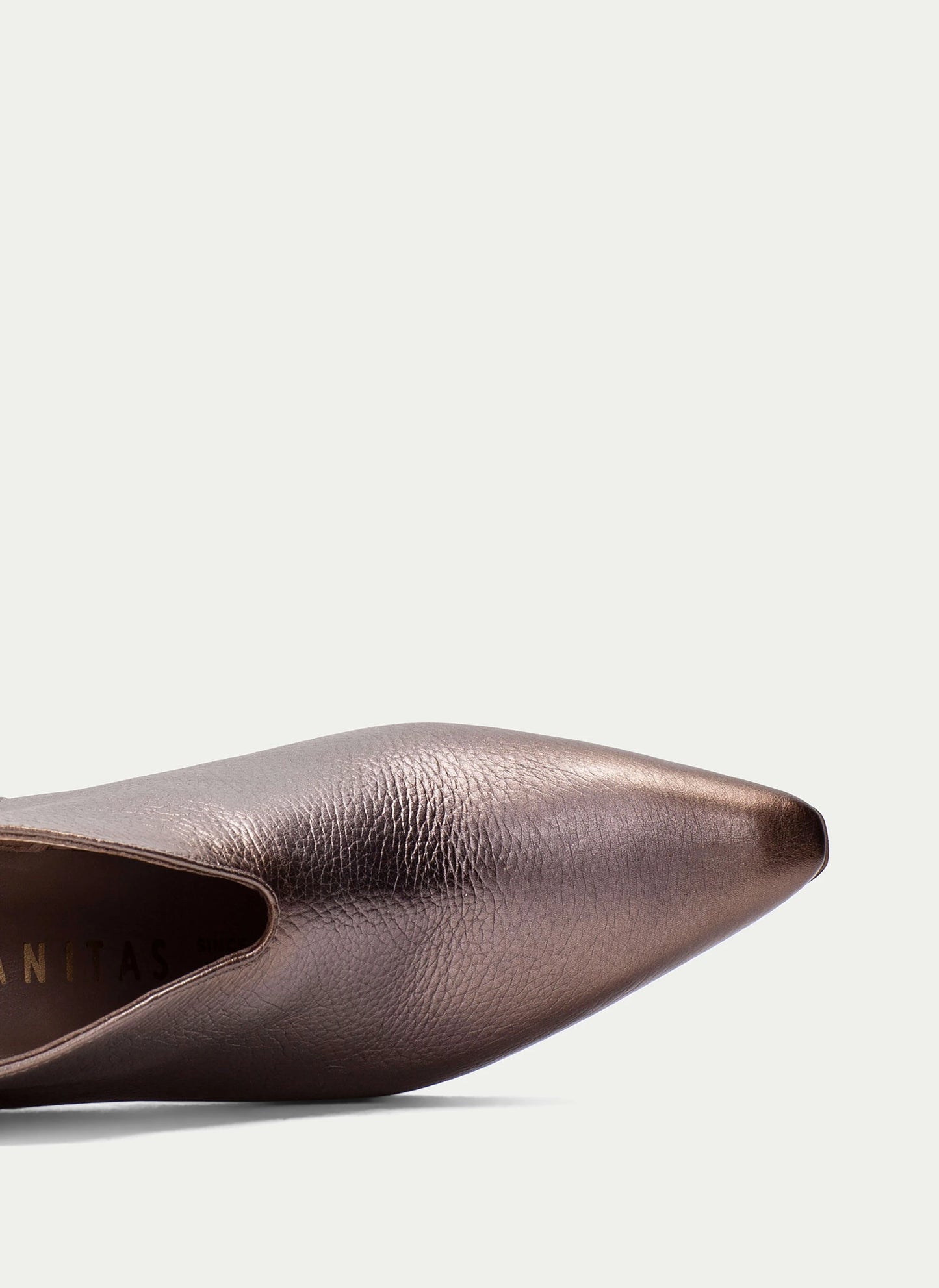 Botín Mujer atlanta taupe metalizado