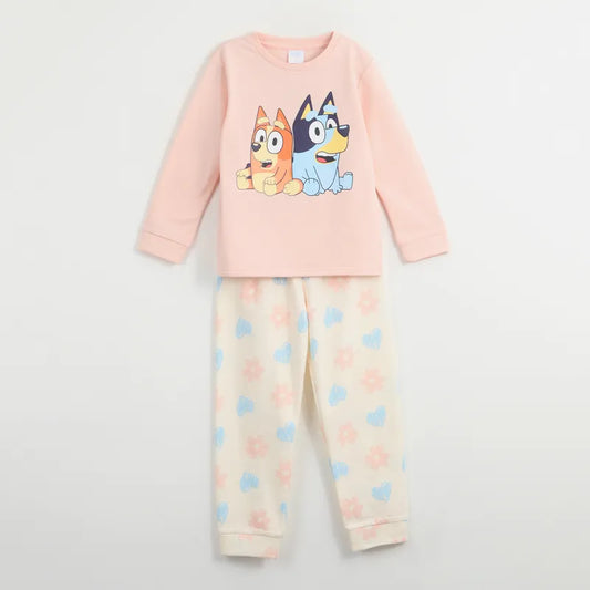 pijama-niña-flowers-rosado-bluey