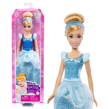 Muñeca Niña Princesa Cinicienta Celeste